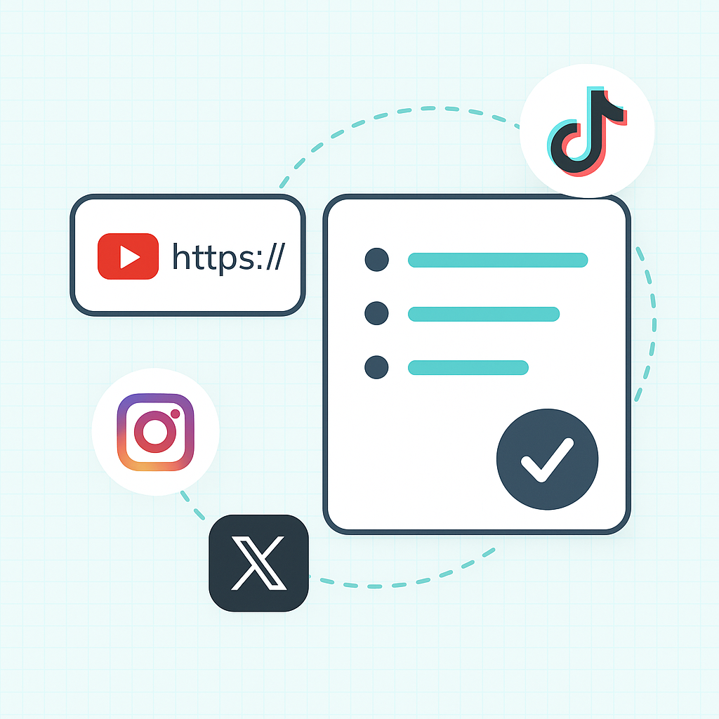 Content research dashboard